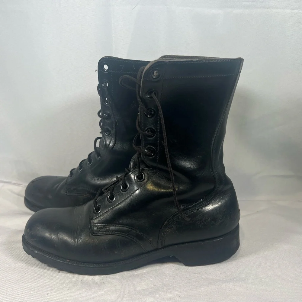 Genesco Vintage 1978 Military Combat Boots USA Size 7W